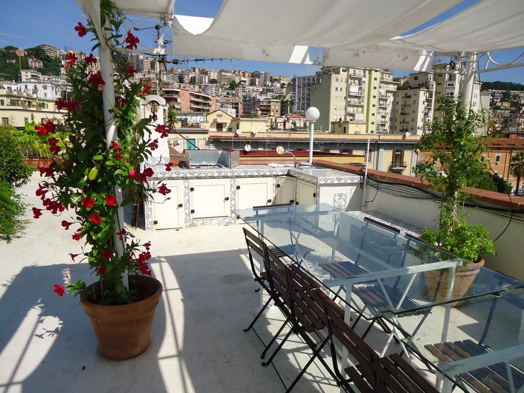 Relais Del Mar- Luxury Penthouse With Terrace Apartment Napoli Cameră foto